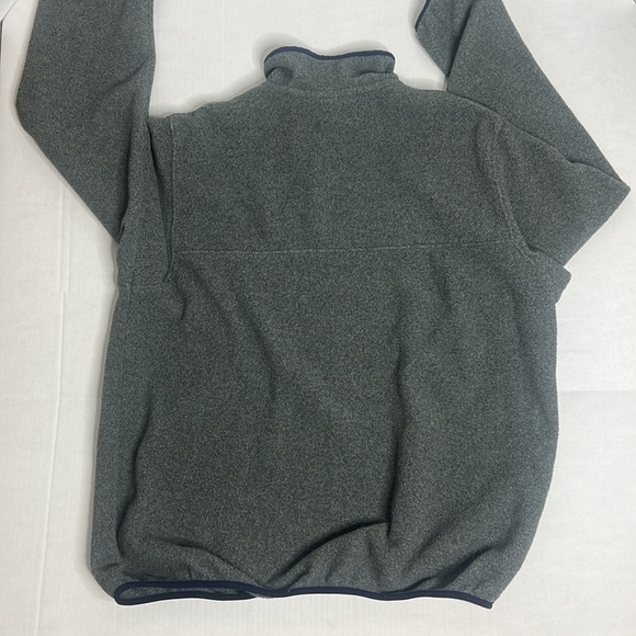 Patagonia Synchilla Fleece Snap T Womens Jacket -Gray & Blue Trim Sz XL - Picture 6 of 6